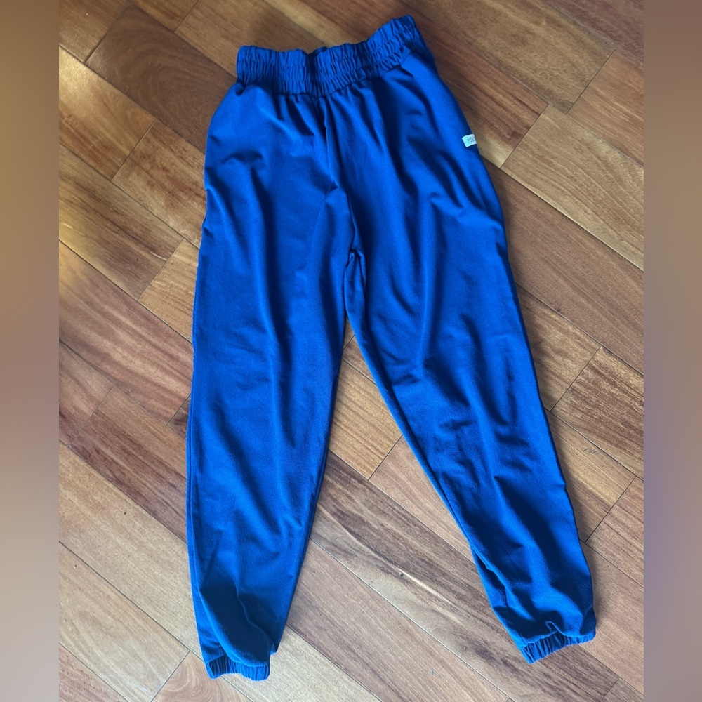 5 Dancewear Airbrush Royal Blue Jogger Pants.